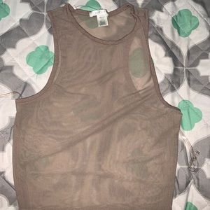 A crop shirt